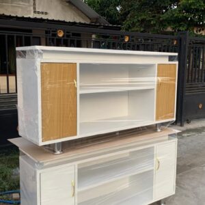 Buffet Arjuna minimalis MDF kaki besi kokoh warna cerah Buffet Arjuna elegan untuk ruangan minimalis modern Buffet MDF minimalis kaki besi estetik untuk rumah modern Buffet Arjuna kuat kokoh dan estetik untuk interior rumah Buffet minimalis Arjuna MDF kaki besi warna lembut